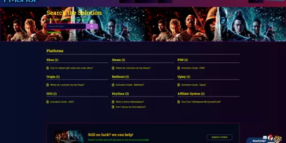 Look at [PHP] Video Games Script & Live Chat - Ticket Support